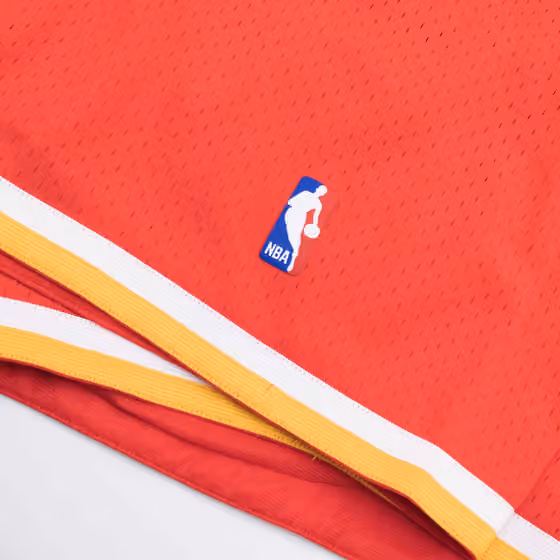 Houston Rockets 1993-94 Mitchell & Ness Swingman NBA Shorts Red view 5