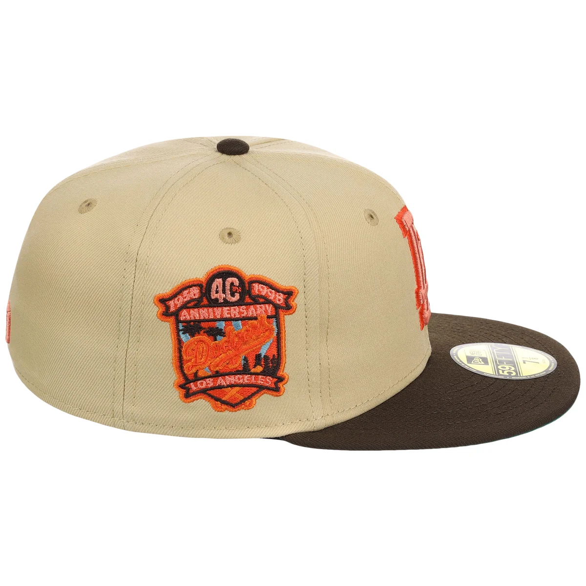 Los Angeles Dodgers Fitted Feast New Era 59FIFTY 'Turkey' detail view