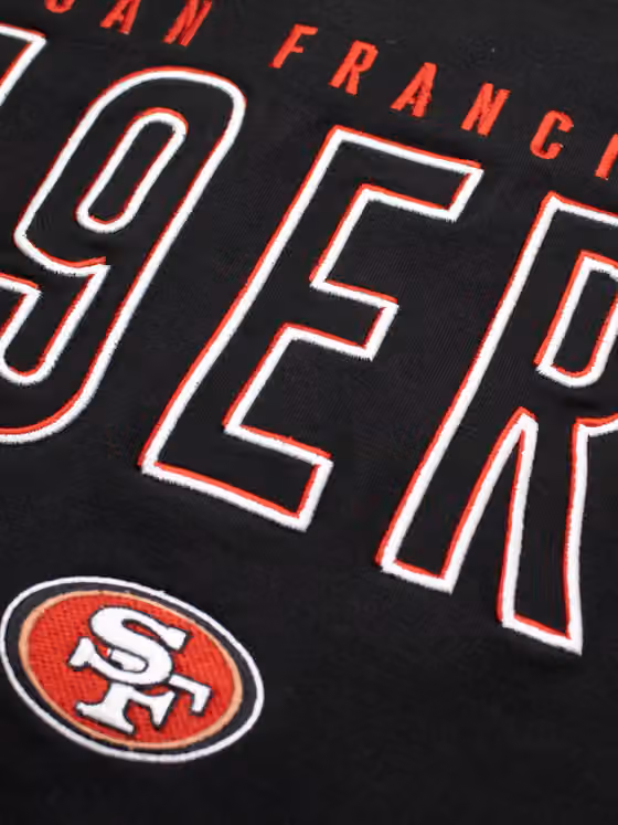 San Francisco 49ers 2026 NFL Sideline Sleeveless Hoodie Black view 4