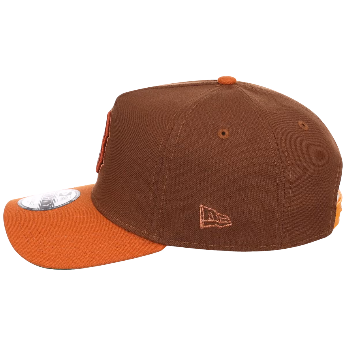 Boston Red Sox MLB Copper Harvest New Era 9FORTY A-Frame detail view