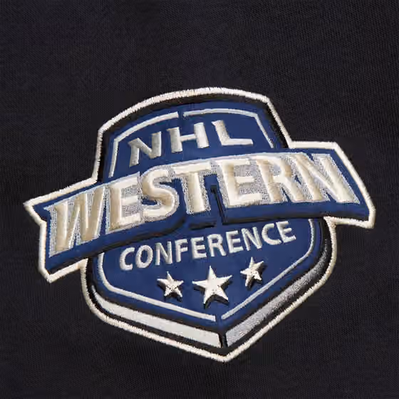 Dallas Stars Mitchell & Ness Heritage NHL Lace-Up Jersey Crew view 5