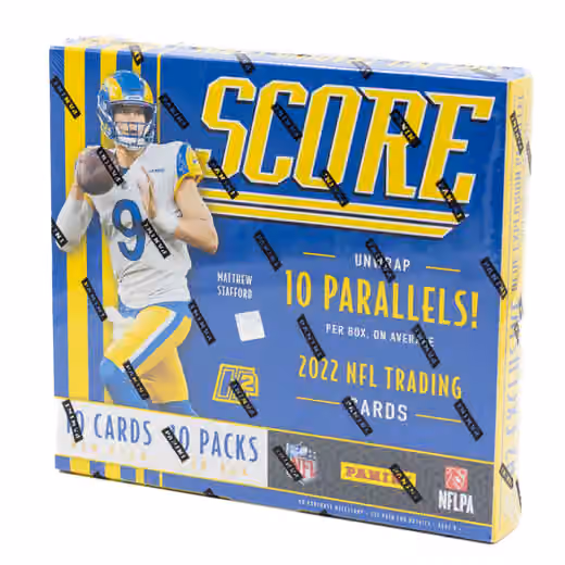 2022 Panini Score NFL Football Hybrid H2 Box view 1