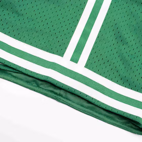 Boston Celtics 1985-1986 Mitchell & Ness Swingman NBA Shorts view 5