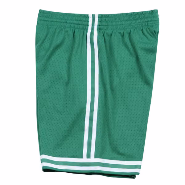 Boston Celtics 1985-1986 Mitchell & Ness Swingman NBA Shorts view 3