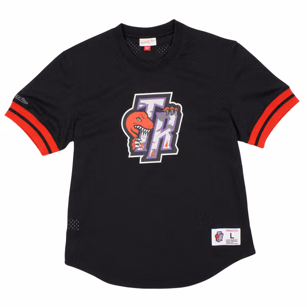 Toronto Raptors Mitchell & Ness Camo Reflective NBA Crew Mesh Jersey view 1