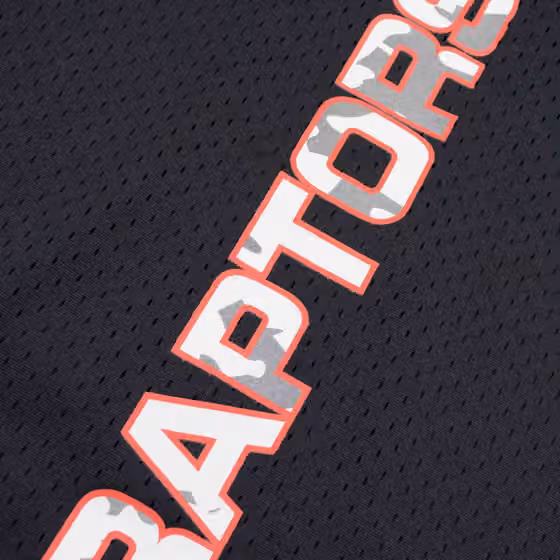 Toronto Raptors Mitchell & Ness Camo Reflective NBA Crew Mesh Jersey view 4