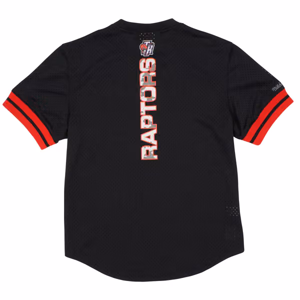 Toronto Raptors Mitchell & Ness Camo Reflective NBA Crew Mesh Jersey view 2