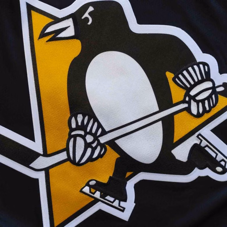Pittsburgh Penguins Breakaway NHL Jersey Home Black view 3