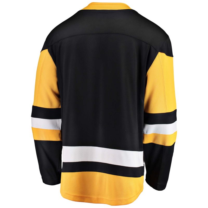 Pittsburgh Penguins Breakaway NHL Jersey Home Black view 2