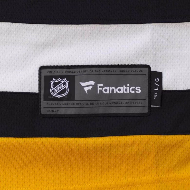 Pittsburgh Penguins Breakaway NHL Jersey Home Black view 5