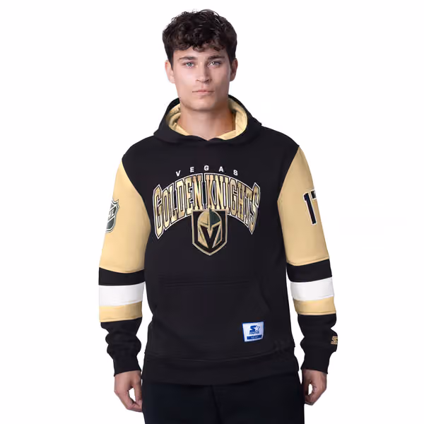 Vegas Golden Knights Starter End Zone NHL Hoodie view 1