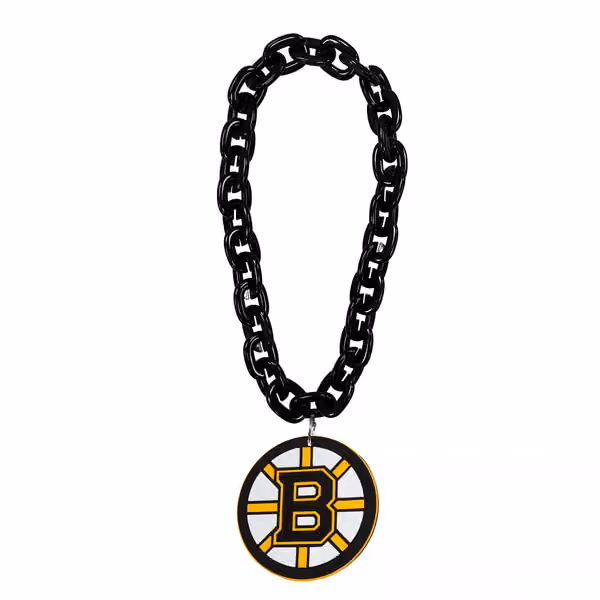 Boston Bruins Big Logo NHL Fan Chain view 1