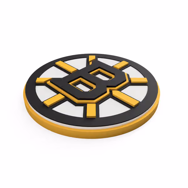 Boston Bruins Big Logo NHL Fan Chain view 2