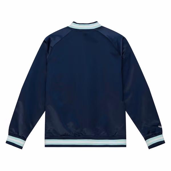 Seattle Kraken Mitchell & Ness Lightweight Satin NHL Jacket view 2