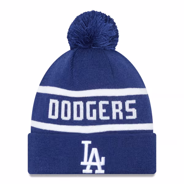 Los Angeles Dodgers New Era Jake Cuff MLB Knit Hat product photo