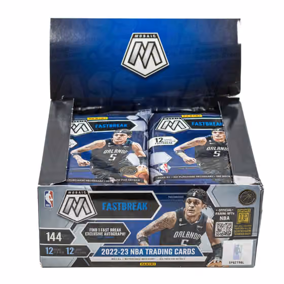 2022/23 Panini Mosaic Basketball NBA Fast Break Box view 2