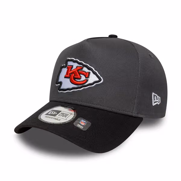 Kansas City Chiefs E-Frame Trucker NFL Cap Dark Gray product photo