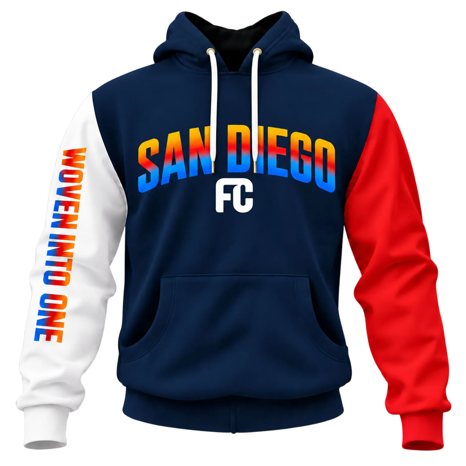 San Diego Hoodies Bold Crest Style Trendy