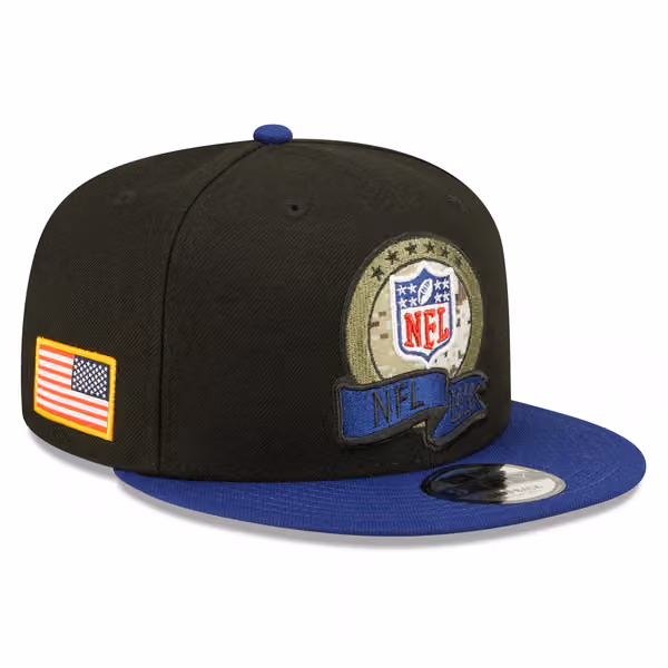 NFL Shield 2022 NFL On-Field Salute to Service New Era 9FIFTY Snapback Cap product photo