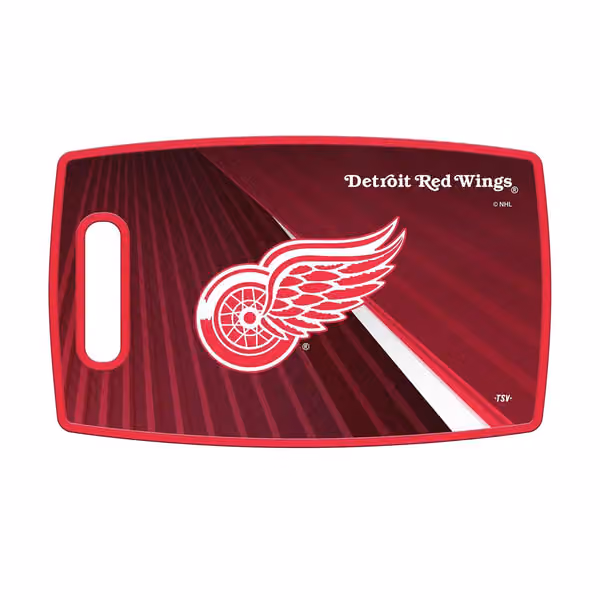 Detroit Red Wings NHL Cutting Board view 1