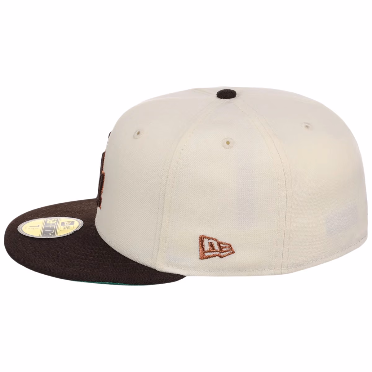 Los Angeles Dodgers MLB Walnut Reserve New Era 59FIFTY detail view