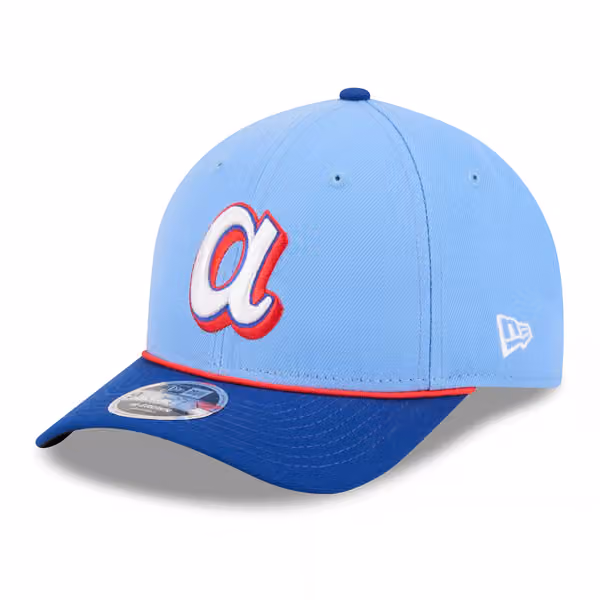 Atlanta Braves MLB City Connect 9FORTY M-Crown Snapback Cap Blue product photo