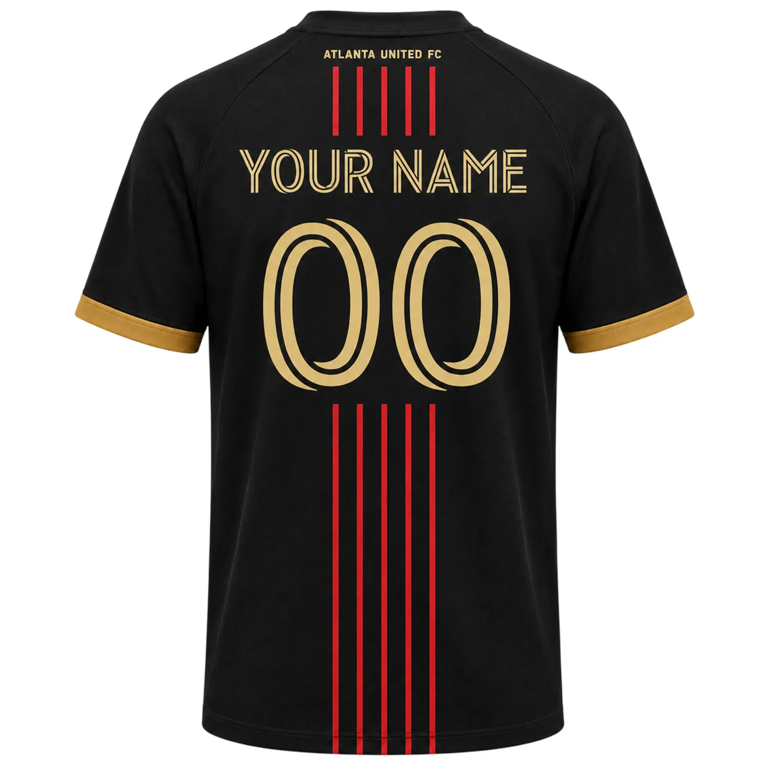 Atlanta United Personalized Black Jersey – Champion Edition