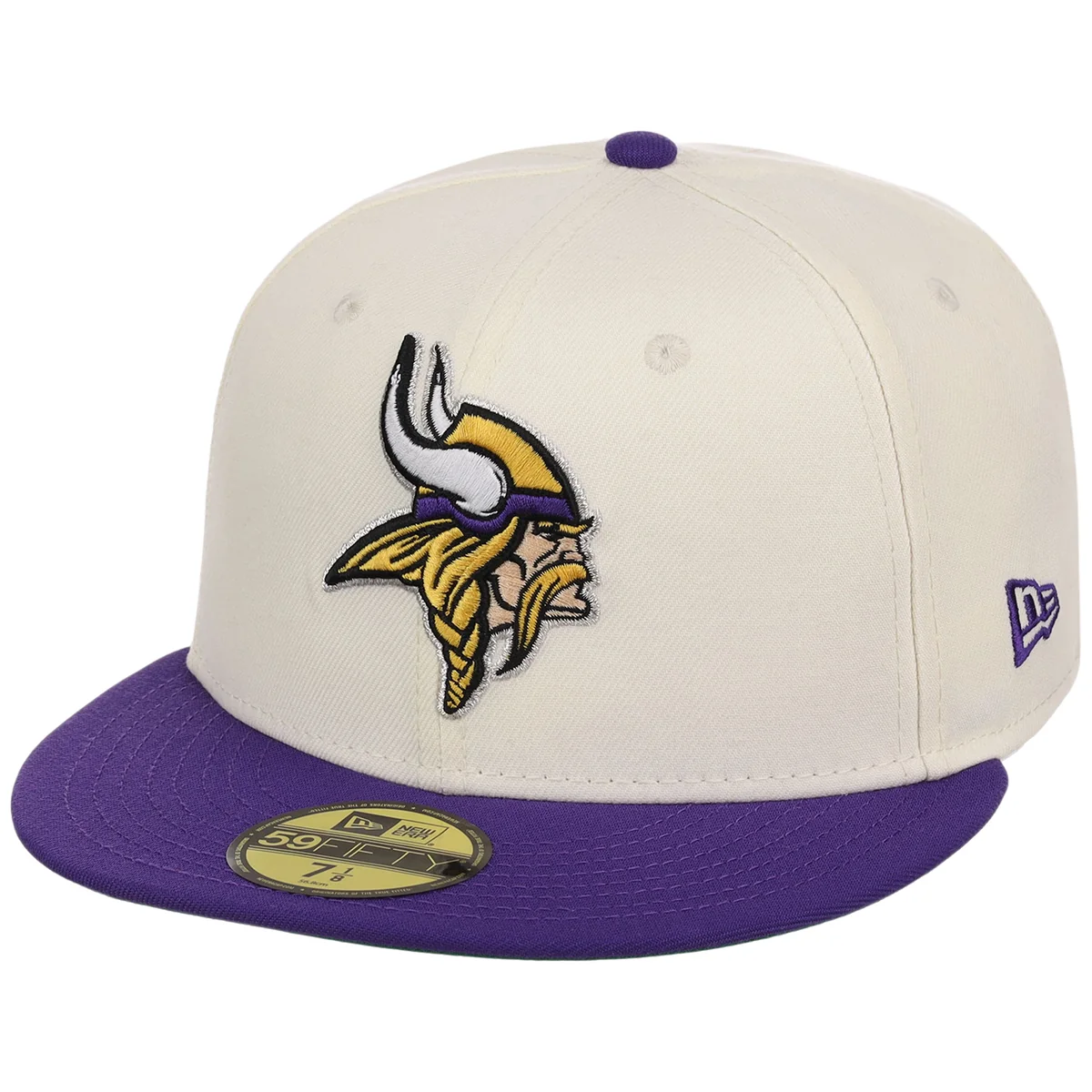 Minnesota Vikings NFL Chrome OTC New Era 59FIFTY detail view