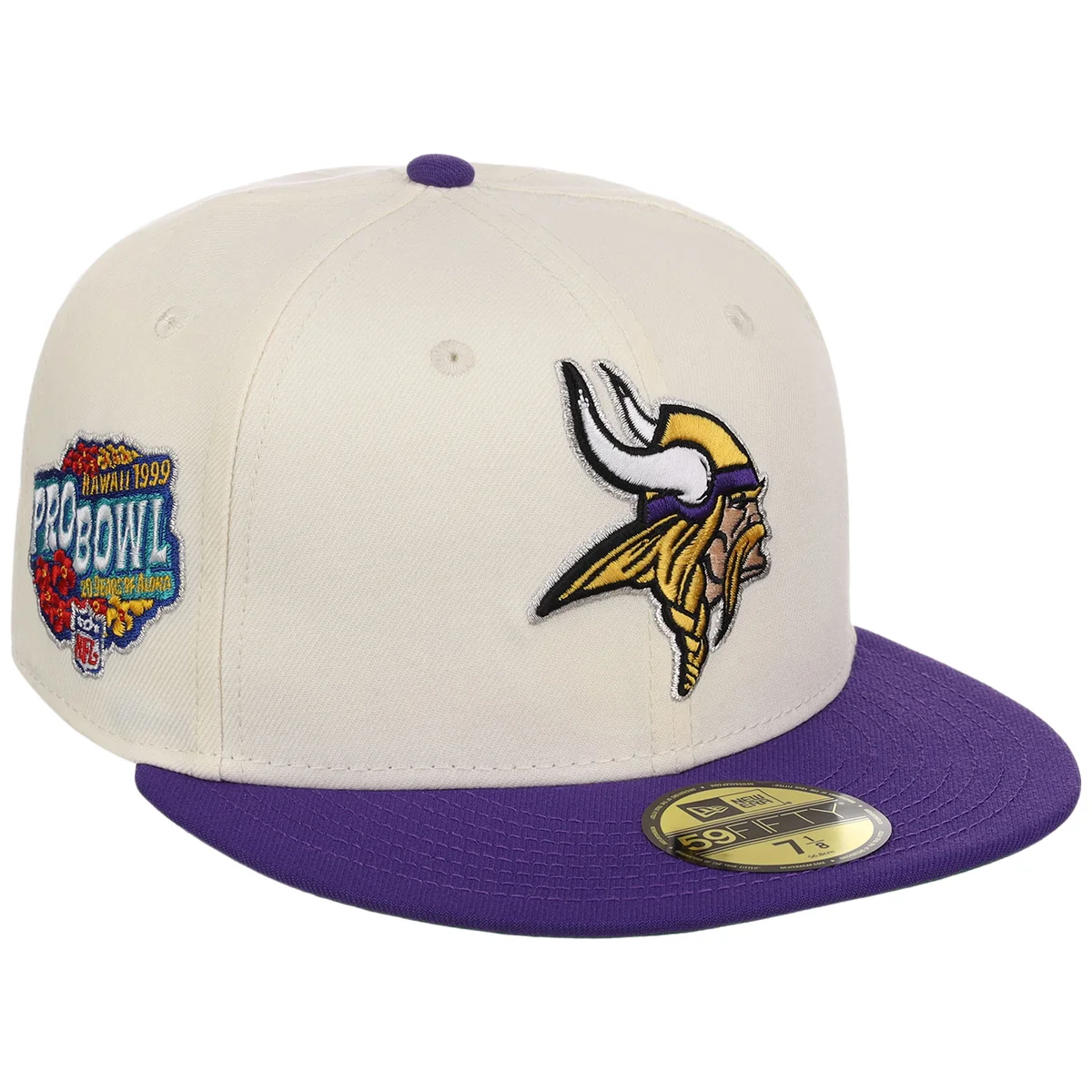 Minnesota Vikings NFL Chrome OTC New Era 59FIFTY front view