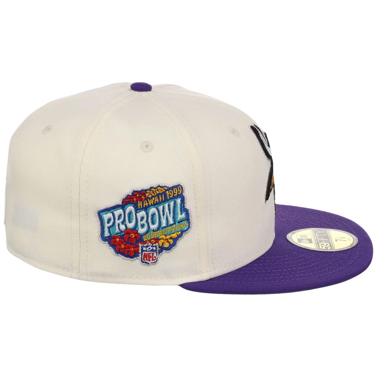 Minnesota Vikings NFL Chrome OTC New Era 59FIFTY detail view