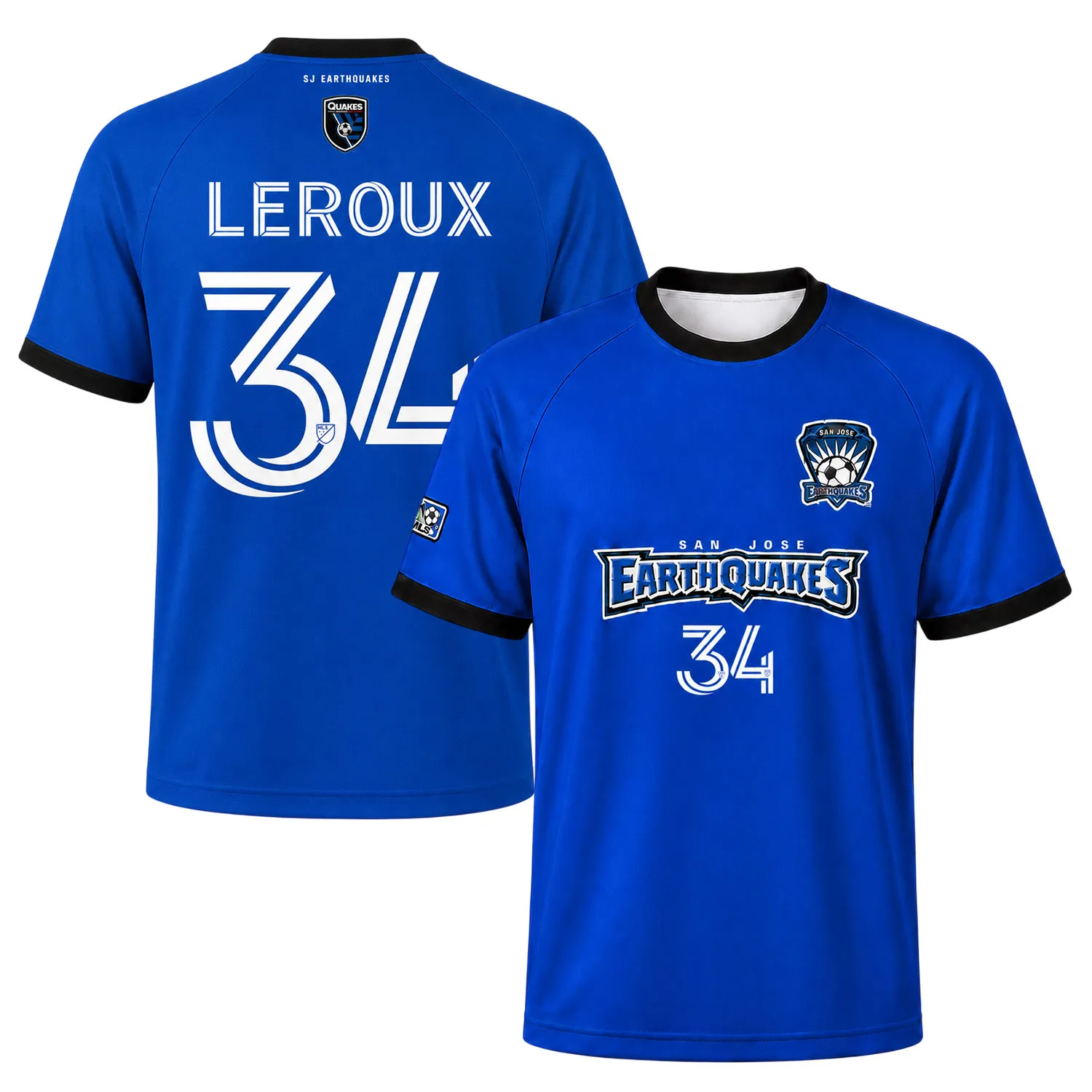SJE Beau Leroux Signature Blue Jersey – Bold Fan Gear