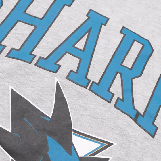 San Jose Sharks Starter NHL Long Sleeve T-Shirt view 3