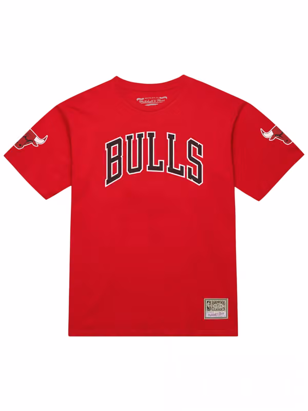 Derrick Rose #1 Chicago Bulls Wordmark NBA T-Shirt Red view 2