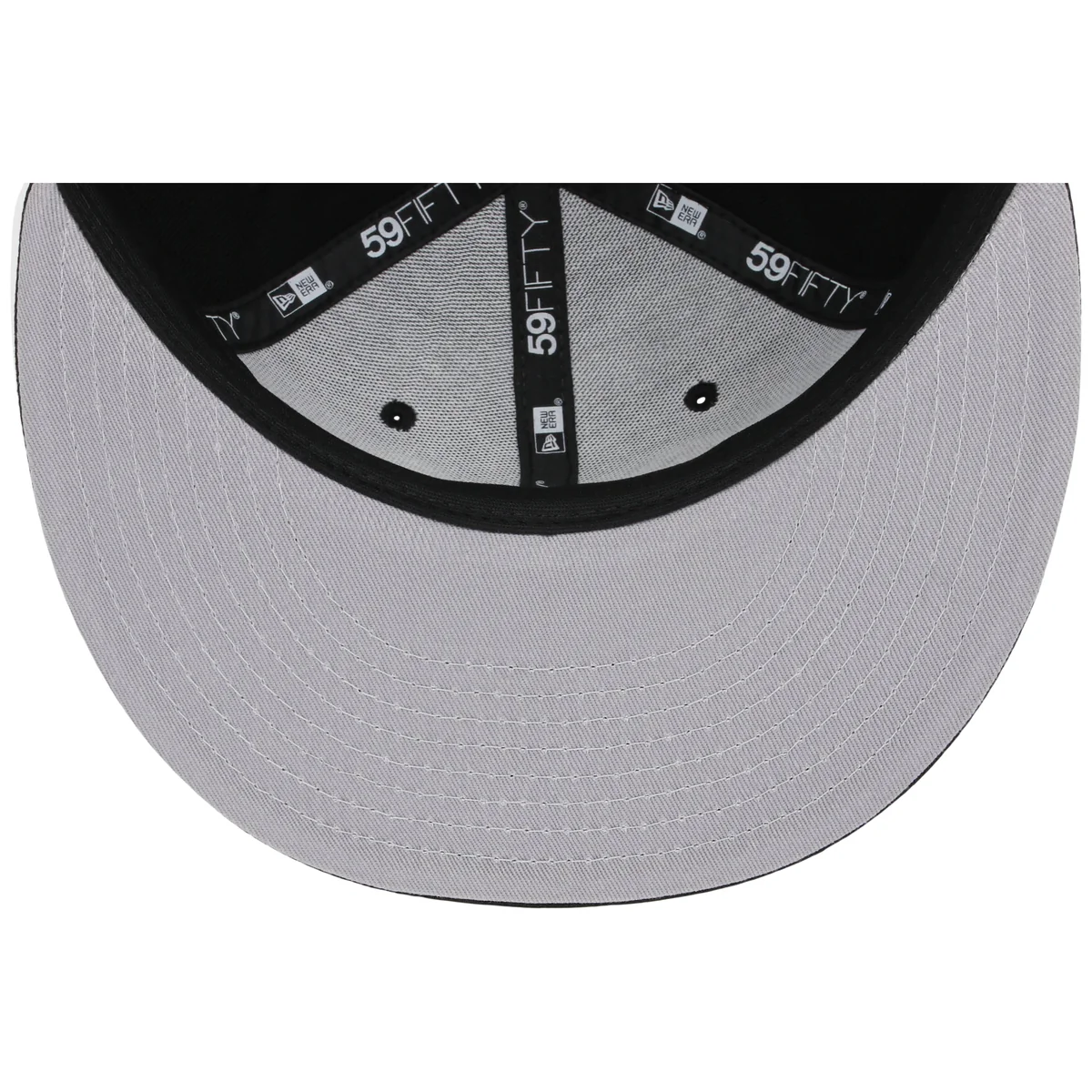 Houston Astros MLB Friday Flux New Era 59FIFTY - Black/Black back view