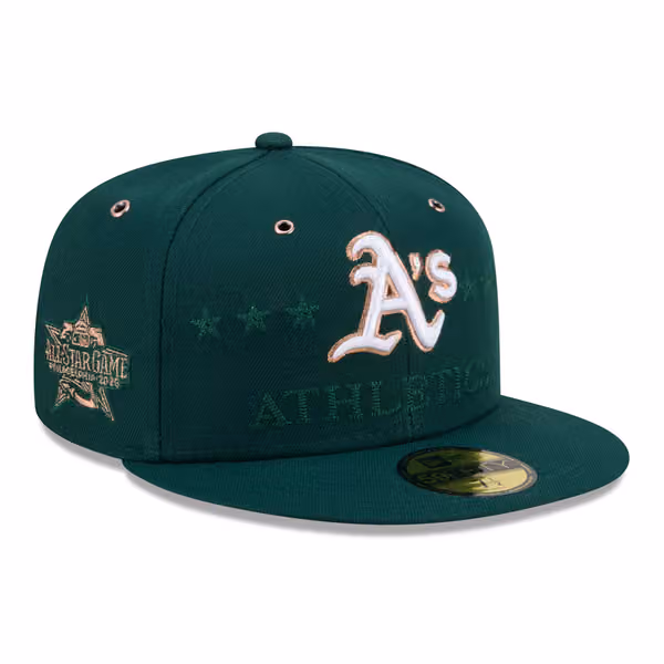 Athletics 2026 MLB All-Star Game 59FIFTY Fitted Cap Green product photo