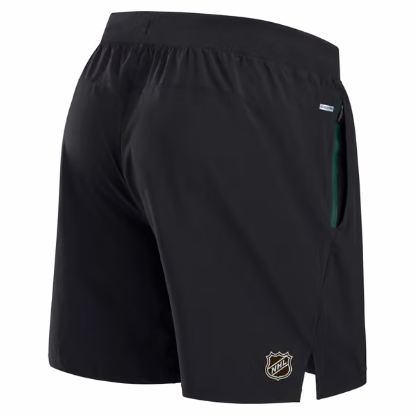 Minnesota Wild 2024/25 Authentic Pro Locker Room NHL Shorts Black view 3