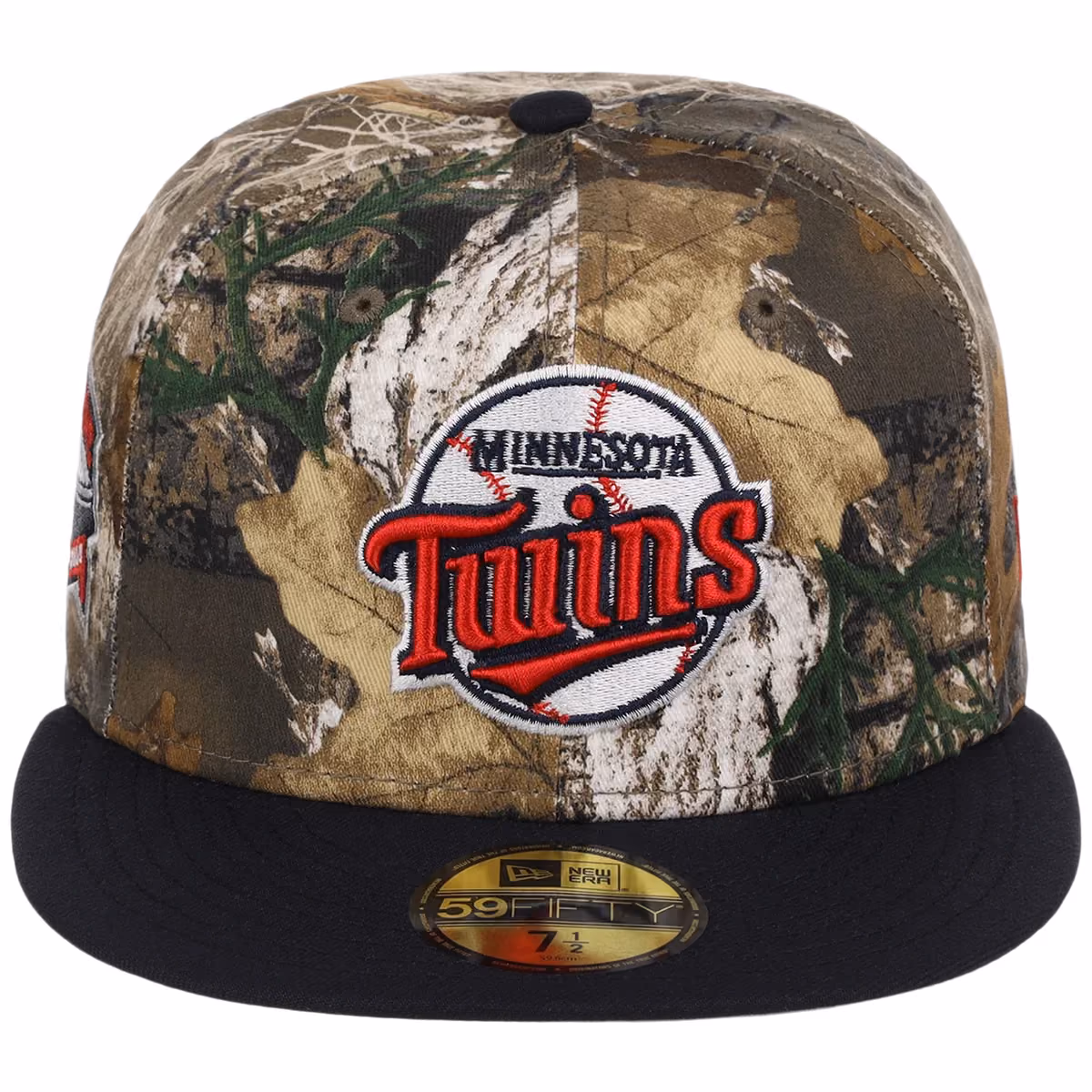 Minnesota Twins MLB Realtree OTC New Era 59FIFTY detail view