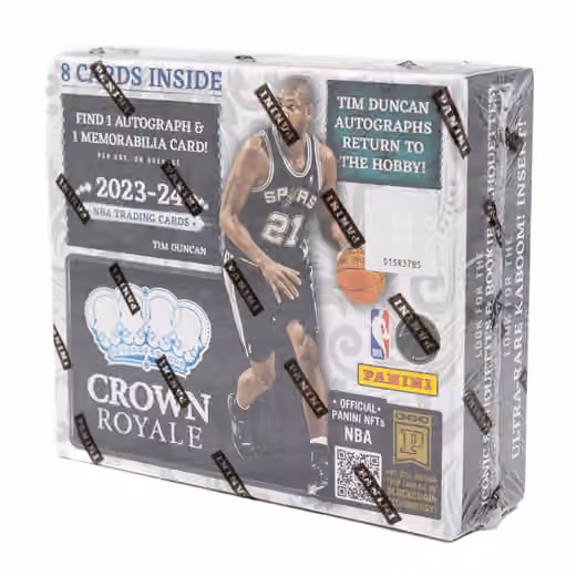 2023/24 Panini Crown Royale Basketball NBA Hobby Box view 1