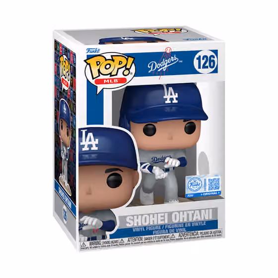 Funko POP! #126 Shohei Ohtani Los Angeles Dodgers Vinyl MLB Figure view 1