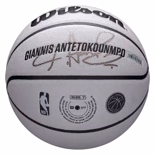 Giannis Antetokounmpo UV Player Icon NBA Basketball (Size 7) view 3