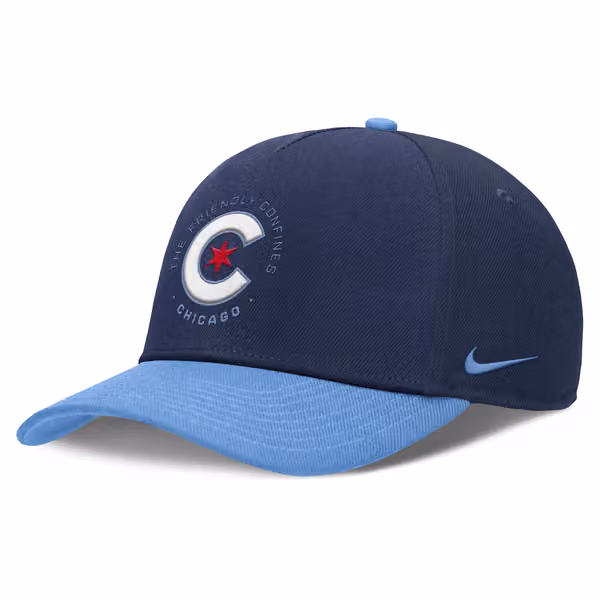 Chicago Cubs City Connect Rise Adjustable MLB Cap Navy product photo