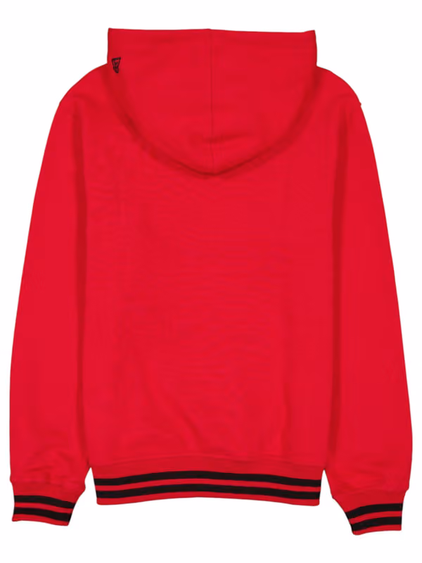 Kansas City Chiefs Felt Logo Throwback NFL Hoodie Red view 2