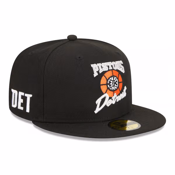 Detroit Pistons 2023 NBA City Edition New Era 59FIFTY Fitted Cap Alternate product photo