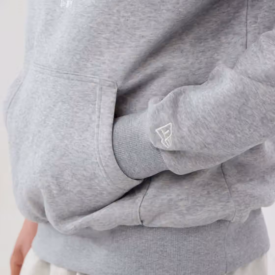 Philadelphia Phillies Team Logo New Era MLB Hoodie Gray view 5
