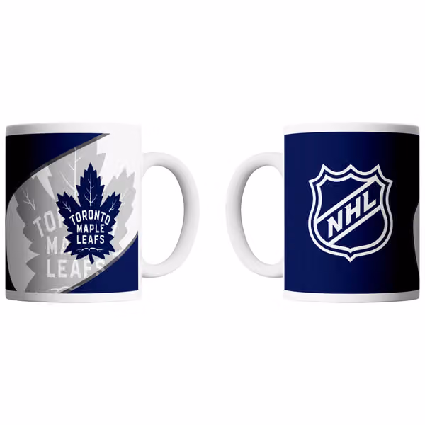 Toronto Maple Leafs Shadow Logo & Shield NHL Mug (330 ml) view 1