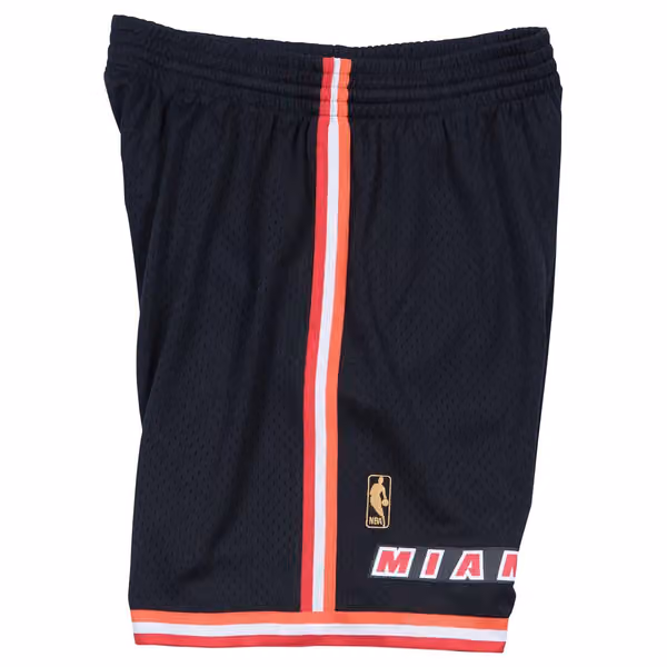 Miami Heat 1996-97 Swingman NBA Shorts Black view 3