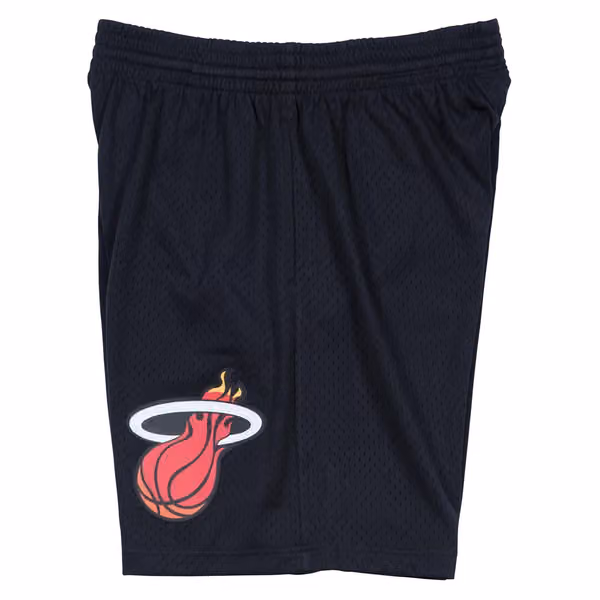 Miami Heat 1996-97 Swingman NBA Shorts Black view 2