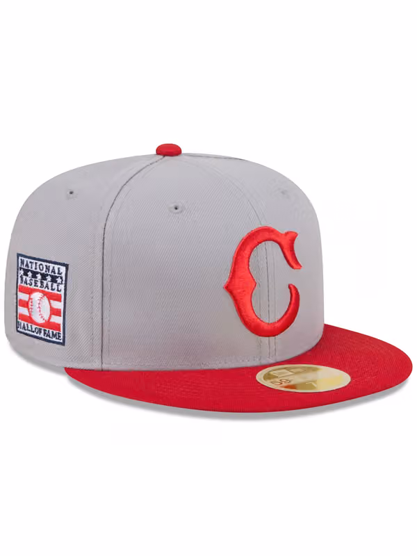 Cincinnati Reds 2026 MLB Hall of Fame 59FIFTY Fitted Cap Gray product photo