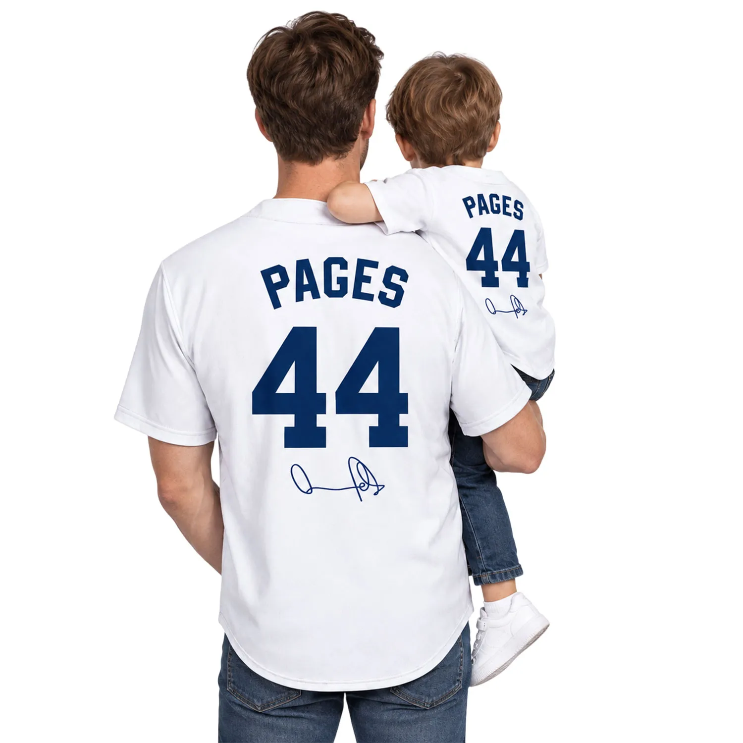 Andy Pages Dodgers Jersey Custom Number Confident Style