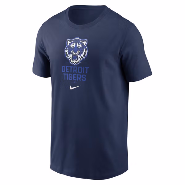 Detroit Tigers City Connect Secondary MLB T-Shirt Navy view 1